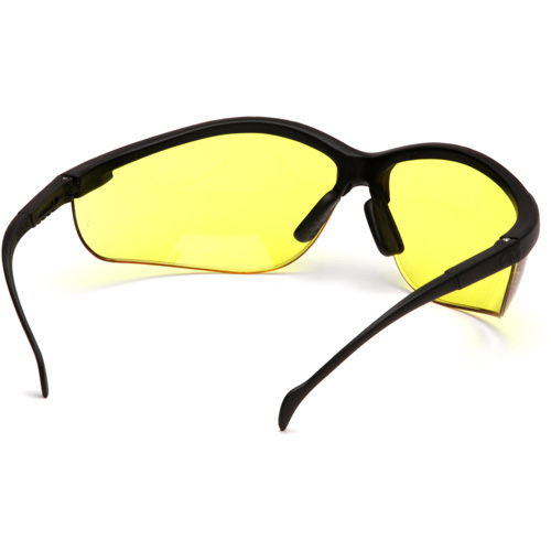 Lunettes de s&eacute;curit&eacute; &agrave; demi-monture Venture II, Lentille Ambr&eacute;e, ANSI Z87+/MCEPS GL-PD 10-12/R&eacute;pond ou surpasse la norme CSA Z94.3 Infinity Industrial Services Inc.
