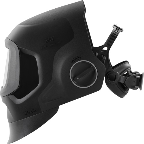 Masque de soudage noir &agrave; devant fixe Speedglas G5-03 Pro, 2,8" lo x 4,3" la Champ de vision, Teinte 8-14/3/5, Noir Infinity Industrial Services Inc.