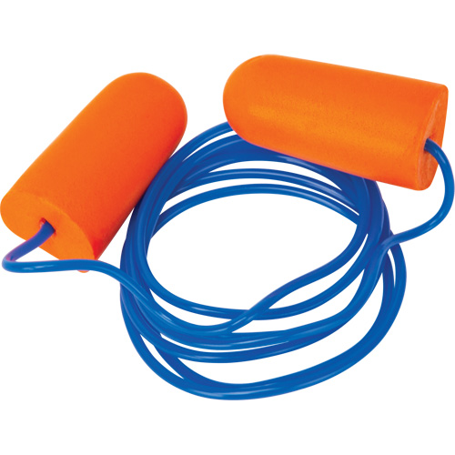 Foam Earplugs, Pair - Polybag, Corded Infinity Industrial Services Inc.
