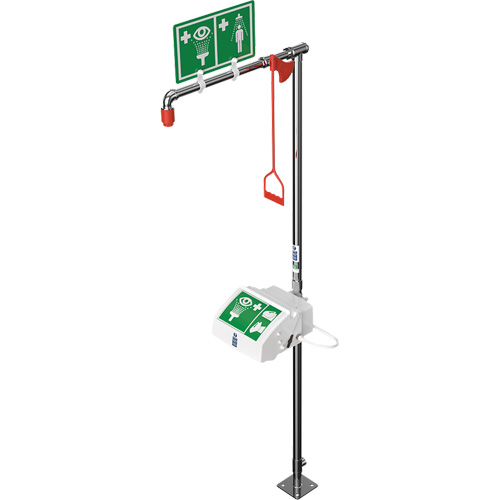 Douche combin&eacute;e avec cuvette ferm&eacute;e en ABS et entr&eacute;e inf&eacute;rieure, Socle Infinity Industrial Services Inc.