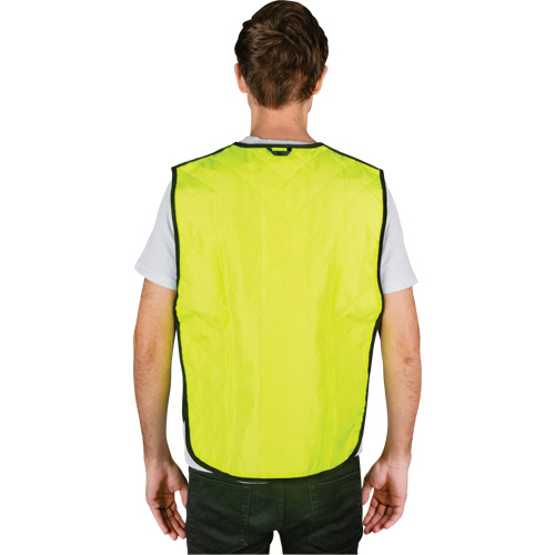 Evaporative Cooling Vest, Medium, High Visibility Lime-Yellow Infinity Industrial Services Inc.