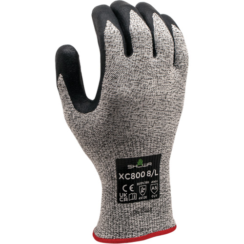 Gants r&eacute;sistants &agrave; la coupe XC800, Taille 6/Petit, Calibre 13, Rev&ecirc;tement Nitrile, Enveloppe en PEHP, ASTM ANSI niveau A5/EN 388 niveau E Infinity Industrial Services Inc.
