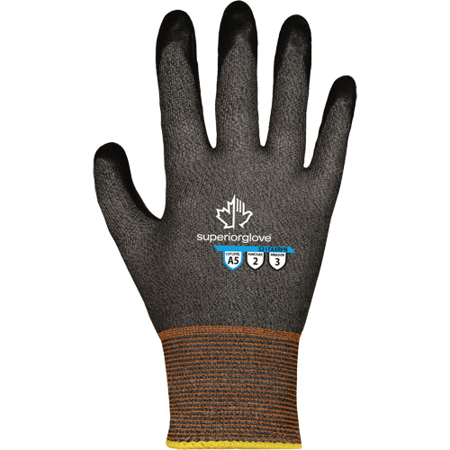 Gants ultra-minces r&eacute;sistants &agrave; la coupe S21TAXRFN , Taille 5, Calibre 21, Rev&ecirc;tement Mousse de nitrile, Enveloppe en TenActiv, ASTM ANSI niveau A5 Infinity Industrial Services Inc.