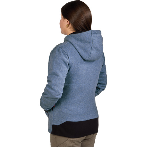 M12 Heated Hoodie with Battery, Women's, Large, Blue, Poly-Cotton Infinity Industrial Services Inc.