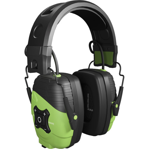 &eacute;couteurs Bluetooth Link Aware vert s&eacute;curit&eacute;, Style Bandeau, 25 dB Infinity Industrial Services Inc.