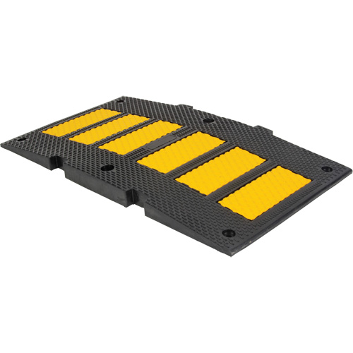 Middle Speed Hump, Rubber, 2' L x 8" W x 1-1/4" H Infinity Industrial Services Inc.
