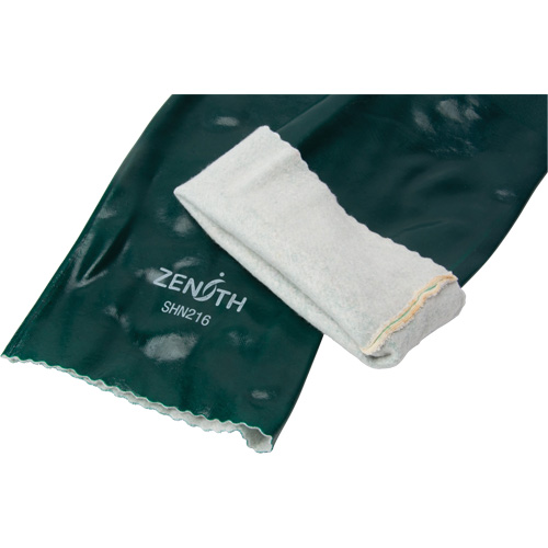 Double Dipped Green Gloves, 18" L, PVC, Cotton Jersey Inner Lining, 70-mil Infinity Industrial Services Inc.