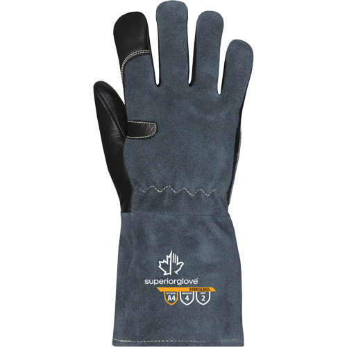Endura&reg; 398KGLBGL MIG Welding Glove, Grain Cowhide, Size X-Small Infinity Industrial Services Inc.