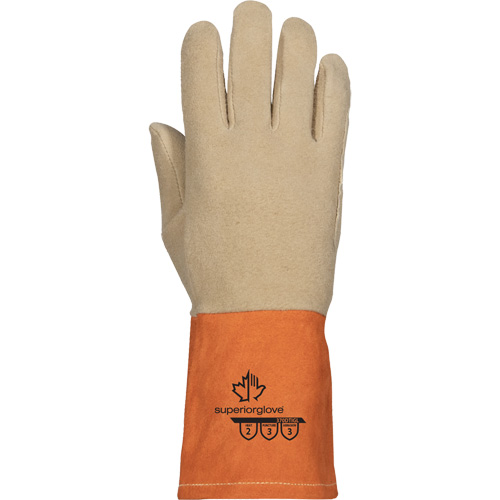 Gants de soudage TIG Endura 370DTIGL, Cuir fleur de daim, Taille T-petit Infinity Industrial Services Inc.