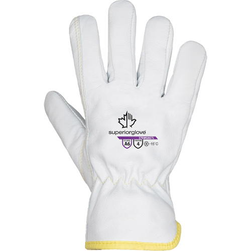Gants r&eacute;sistants &agrave; la coupe Endura 378WGKGTL, Taille T-petit, Enveloppe en Ch&egrave;vre/TenActiv/Thinsulate, ASTM ANSI niveau A6 Infinity Industrial Services Inc.