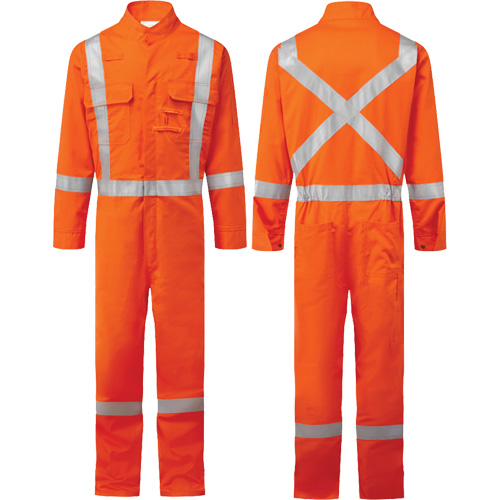 Combinaison FR Bizflame 88/12 Iona 7 oz. FR510, Taille 36, Orange Infinity Industrial Services Inc.