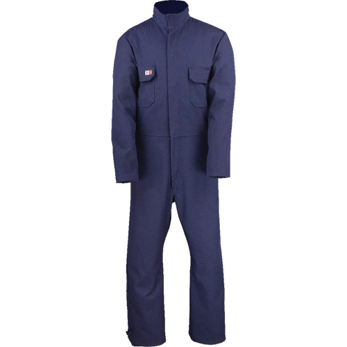 Westex UltraSoft&reg; Welder's Coverall - Regular, Size Small, Navy Blue Infinity Industrial Services Inc.