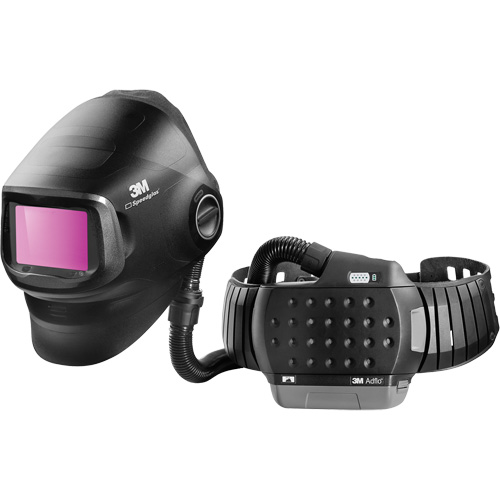 Masque de soudage &agrave; usage intensif Speedglas G5-01 avec syst&egrave;me de respirateur d'&eacute;puration d'air propuls&eacute; Adflo, Masque de soudage, Pile Lithium-ion Infinity Industrial Services Inc.