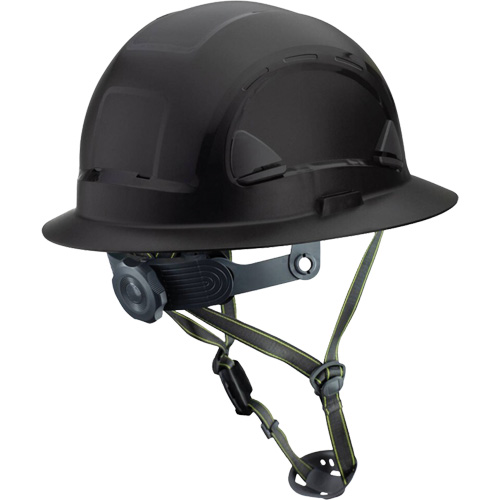 Casque Fibre Metal de style escalade avec bordure compl&egrave;te, R&eacute;pond aux normes CSA type 2, Suspension Rochet, Non ventil&eacute; Infinity Industrial Services Inc.