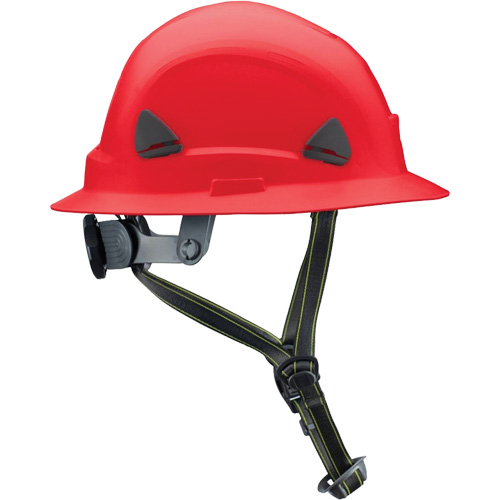 Casque Fibre Metal de style escalade avec bordure compl&egrave;te, R&eacute;pond aux normes CSA type 2, Suspension Rochet, Non ventil&eacute; Infinity Industrial Services Inc.