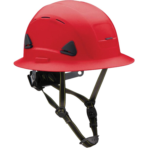 Fibre Metal Climbing Style Helmet with Full Brim, Meets CSA Type 2, Ratchet Suspension, Vented Infinity Industrial Services Inc.