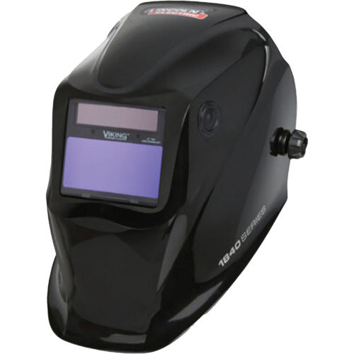 VIKING 1840 Series Auto-Darkening Welding Helmet, 7 - 13 Shade Range, Black Infinity Industrial Services Inc.