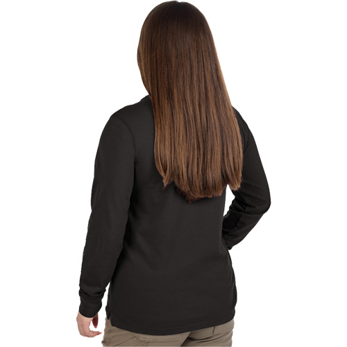 GRIDIRON Long Sleeve Pocket T-Shirt, Women's, X-Small, Black Infinity Industrial Services Inc.