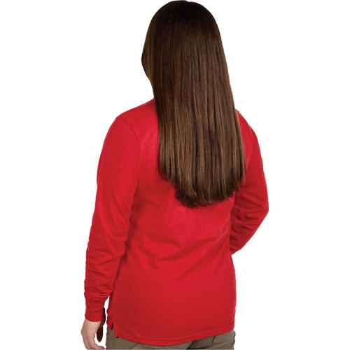 GRIDIRON Long Sleeve Logo T-Shirt, Women's, X-Small, Red Infinity Industrial Services Inc.