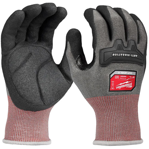 High-Dexterity Anti-Vibration Gloves, Size Small, Synthetic Palm Infinity Industrial Services Inc.