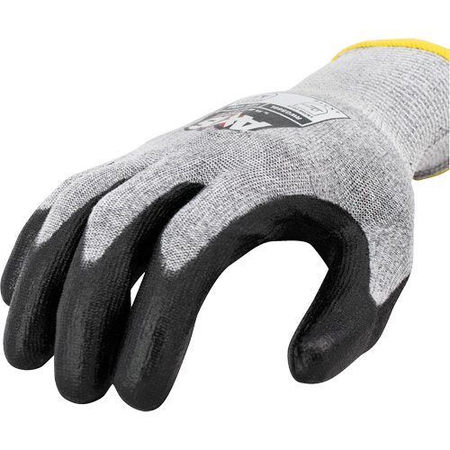 RWG566 AXIS Cut Protection Touchscreen Work Glove, Size X-Small, 18 Gauge, Polyurethane Coated, Stainless Steel/HPPE Shell, ASTM ANSI Level A5/EN 388 Level E Infinity Industrial Services Inc.