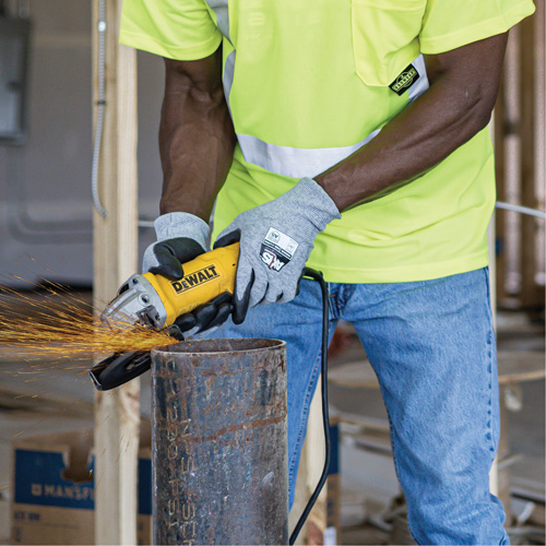 RWG566 AXIS Cut Protection Touchscreen Work Glove, Size X-Small, 18 Gauge, Polyurethane Coated, Stainless Steel/HPPE Shell, ASTM ANSI Level A5/EN 388 Level E Infinity Industrial Services Inc.