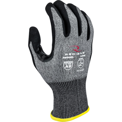 RWG589 Cut Protection Coated Gloves, Size 2X-Large, 18 Gauge, Foam Nitrile Coated, HPPE Shell, ASTM ANSI Level A9/EN 388 Level F Infinity Industrial Services Inc.