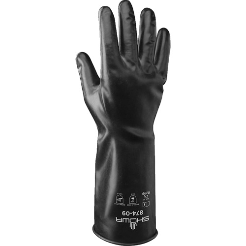 Gants 874 r&eacute;sistants aux produits chimiques, Taille Petit/7, 14" lo, Caoutchouc butyle, 13,78-mil Infinity Industrial Services Inc.