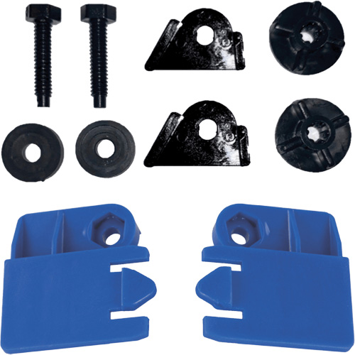 Jeu d'adaptateurs A4 bleu pour casques &agrave; fentes Infinity Industrial Services Inc.