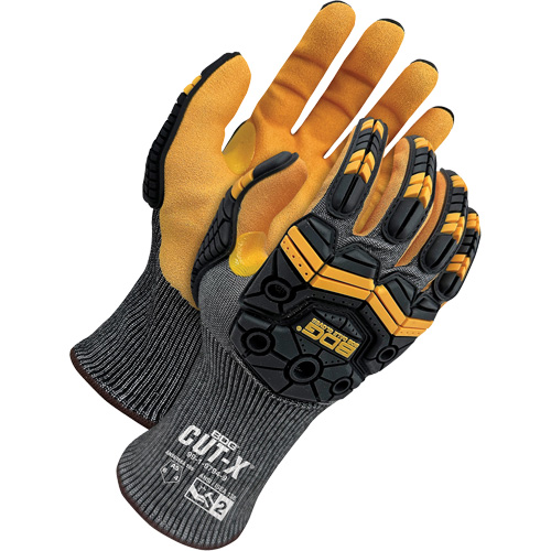 Cut-X&reg; Cut-Resistant Touchscreen Impact Gloves, 11, Foam Nitrile Palm, Elastic Cuff Infinity Industrial Services Inc.