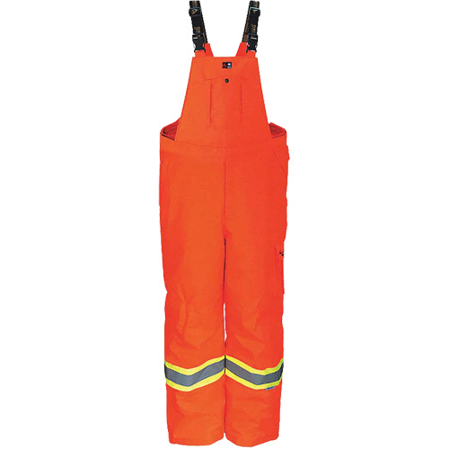 Combinaison robuste trilob&eacute;e ignifug&eacute;e anti-d&eacute;chirure de 300D Journeyman, Polyester, Petit, Orange haute visibilit&eacute; Infinity Industrial Services Inc.