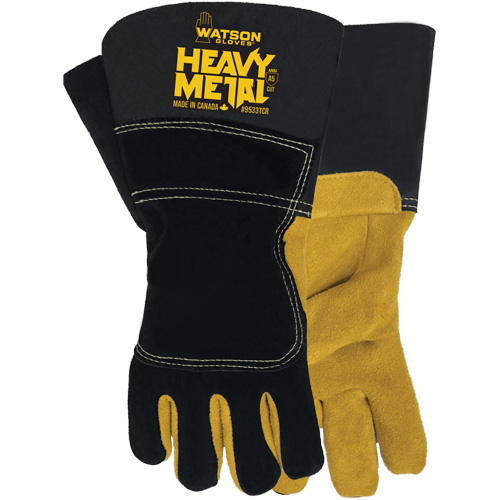 Black Velvet Winter Heavy Metal Welding Gloves, Size Small, Split Elkhide Shell, ASTM ANSI Level A5 Infinity Industrial Services Inc.