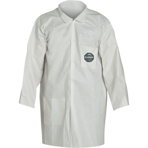 ProShield&reg; 50 Lab Coat, Microporous, White, Small Infinity Industrial Services Inc.