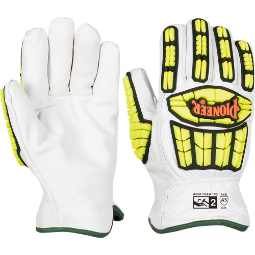 Gants r&eacute;sistant aux coupures et chocs, Petit, Paume en Ch&egrave;vre, Poignet Manchette Infinity Industrial Services Inc.