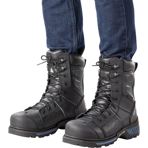 Ice Monster Men's Safety Boots, Leather, Puncture Resistant Sole, Size 9-1/2 Infinity Industrial Services Inc.