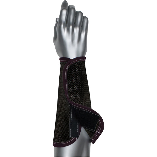 Kut Gard&reg; 2-Ply Cane Mesh Sleeve, Nylon, 9", ASTM ANSI Level A4, Black Infinity Industrial Services Inc.