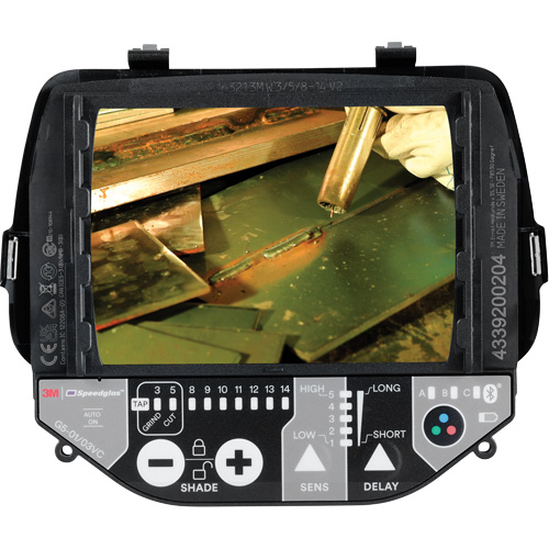 Filtre auto-assombrissant &agrave; teinte variable Speedglas G5, 2-4/5" la x 4-1/4" h Champ de vision, Pour utilisation avec Casques G5-01 et G5-03 Infinity Industrial Services Inc.