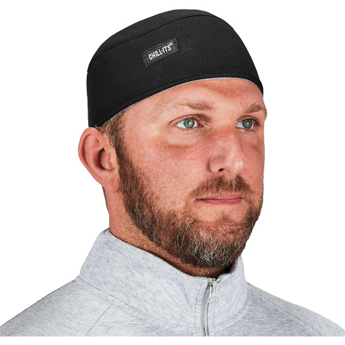 Chill-Its 6630 High-Performance Skull Cap with Terry Cloth Sweatband, Black Infinity Industrial Services Inc.