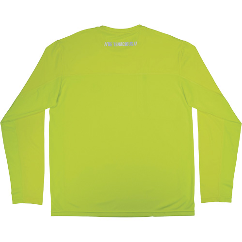 Chill-Its 6689 Cooling Long Sleeve Sun Shirt with UV Protection, High-Visibility Lime-Yellow, Small Infinity Industrial Services Inc.