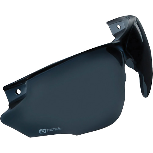 Lentille de rechange pour lunettes de s&eacute;curit&eacute; Combat, Antibu&eacute;e/Anti-&eacute;gratignures, Fum&eacute;e, Combat Infinity Industrial Services Inc.