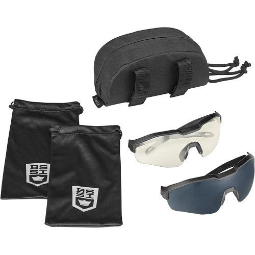 MY6 Safety Glasse Eyeshield Kit, Clear/Smoke Lens, Anti-Fog/Anti-Scratch, ANSI Z87+ Infinity Industrial Services Inc.
