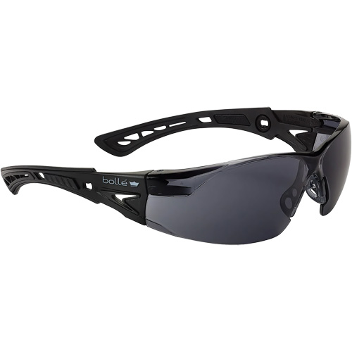 Rush+ BSSI Safety Glasses, Smoke/Grey Lens, Anti-Fog/Anti-Scratch, ANSI Z87+ Infinity Industrial Services Inc.