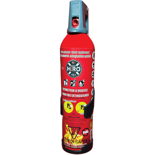 Extincteur Hero 911 sans PFAS, ACK, Capacit&eacute; 750 ml Infinity Industrial Services Inc.