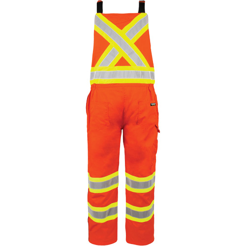 High-Visibility Unlined Overalls, Medium, High Visibility Orange Infinity Industrial Services Inc.