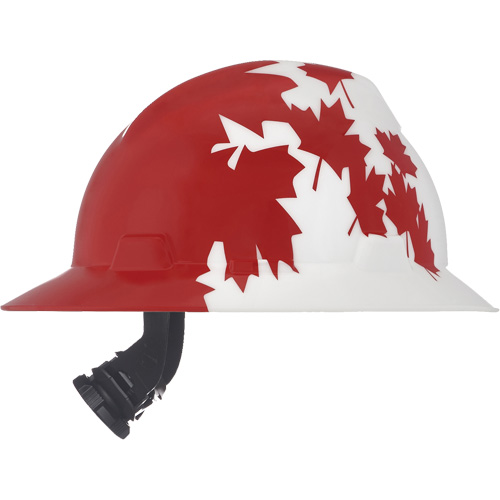 Casque de protection V-Gard &agrave; fentes s&eacute;rie Canadian Freedom, Suspension Rochet, Non ventil&eacute; Infinity Industrial Services Inc.