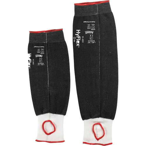 HyFlex 11-251 Narrow Protective Sleeve, Intercept, 16", ASTM ANSI Level A3, Black Infinity Industrial Services Inc.