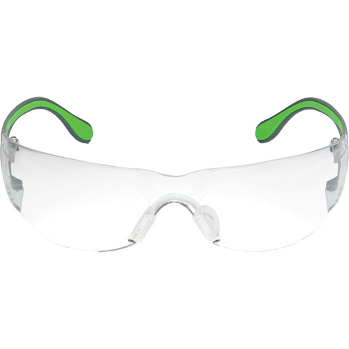 Lunettes de s&eacute;curit&eacute; gris/vert Adapt Lite, Lentille Transparent, Antibu&eacute;e/Anti-&eacute;gratignures, ANSI Z87+/R&eacute;pond ou surpasse la norme CSA Z94.3 Infinity Industrial Services Inc.
