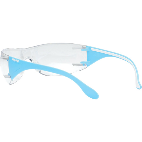 Lunettes de s&eacute;curit&eacute; bleu/blanc Adapt Lite, Lentille Transparent, Antibu&eacute;e/Anti-&eacute;gratignures, ANSI Z87+/R&eacute;pond ou surpasse la norme CSA Z94.3 Infinity Industrial Services Inc.