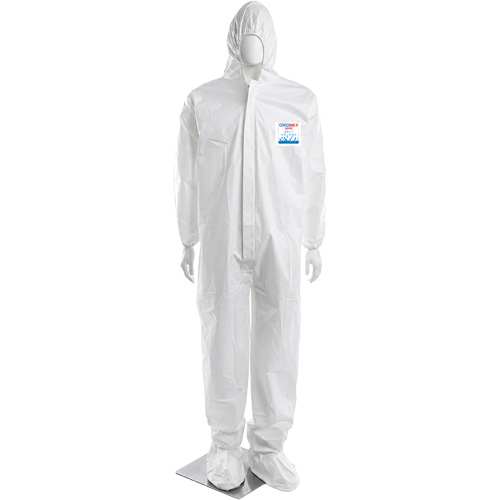 CoverMe XP1800 Coverall, 2X-Large, White, Microporous Infinity Industrial Services Inc.