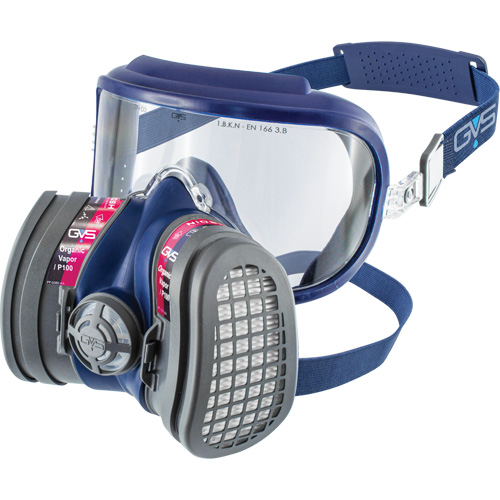 Elipse Integra&reg; Low Profile OV-P100 NIOSH Respirator with Replacement Filters, Elastomer/Thermoplastic, Small/Medium Infinity Industrial Services Inc.
